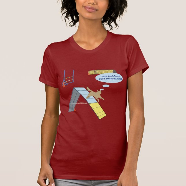 T-shirt Bégaiement de contact (Devant)