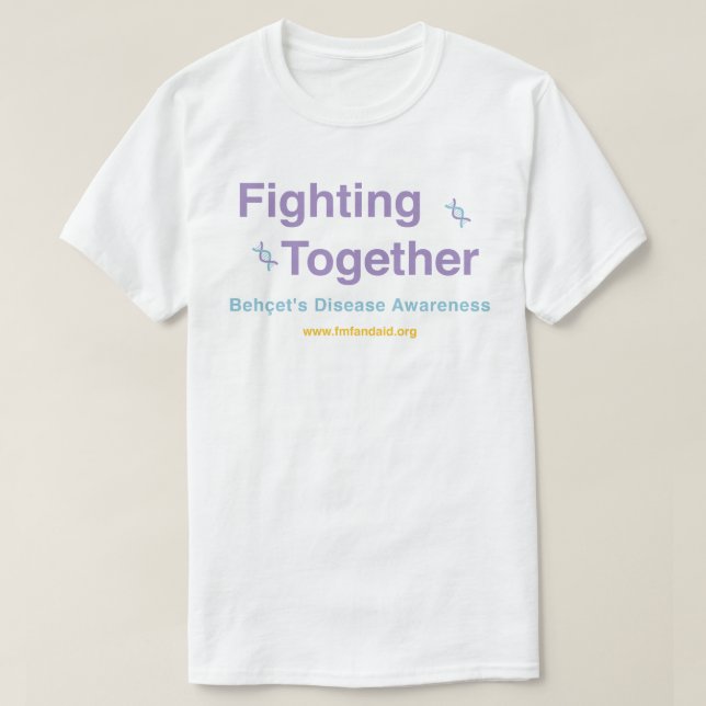 T-shirt Behcet combat ensemble (Design devant)