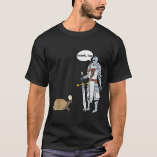 T-shirt Behold Dog Funny Turtle Wearing A Priest Hat Hilar