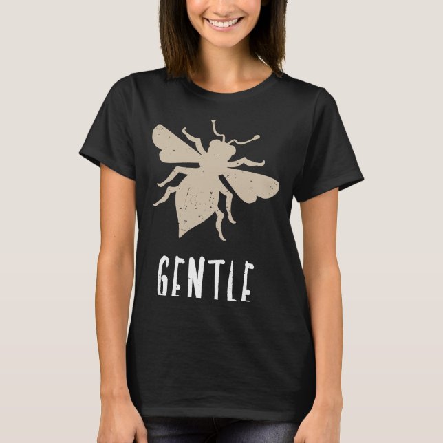 T-shirt Beige Bee Doux Motivationnel Be Doux 1 (Devant)