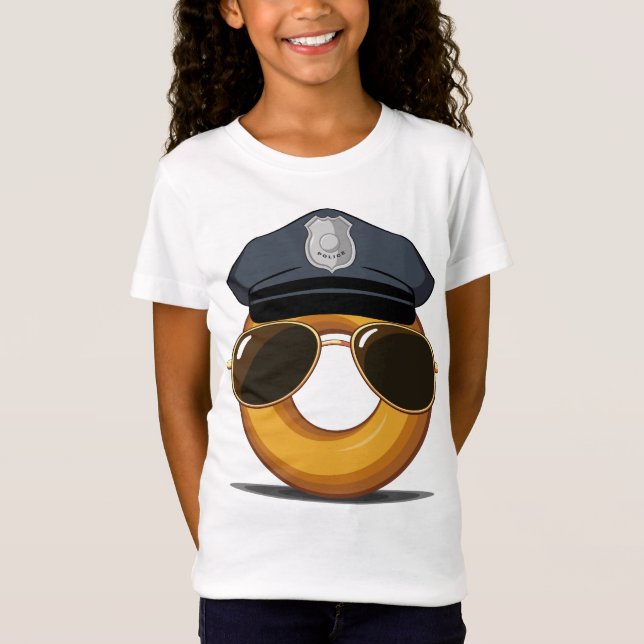 T-Shirt Beignet de police (Devant)
