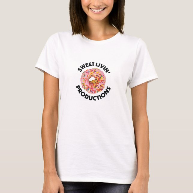 T-shirt beignets de beignets (Devant)