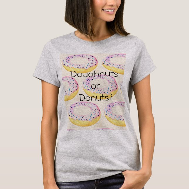 T-shirt beignets ou beignets en cuir (Devant)