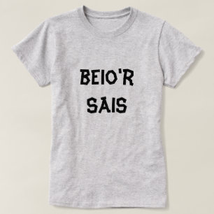 T-shirt beio'r Sais Je blâme l'Anglais