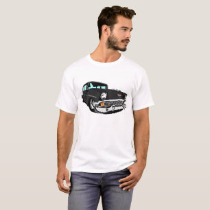 T-shirt Bel Air 1956 dans le noir