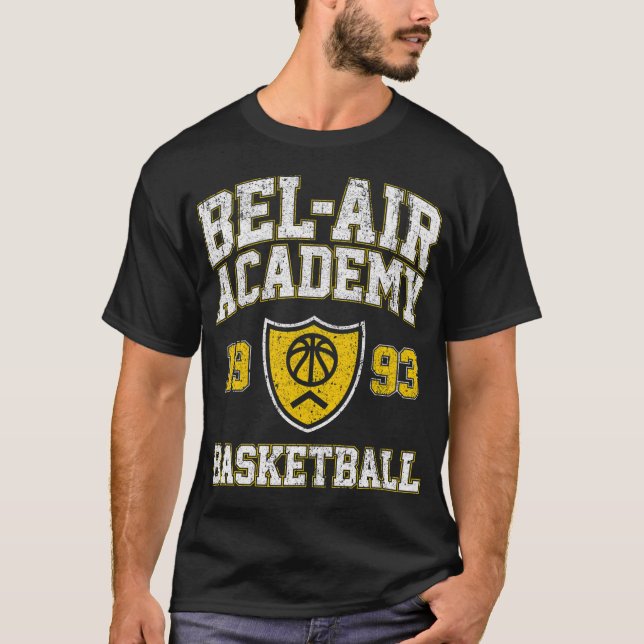 T-shirt Bel-Air Academy Basketball (Devant)