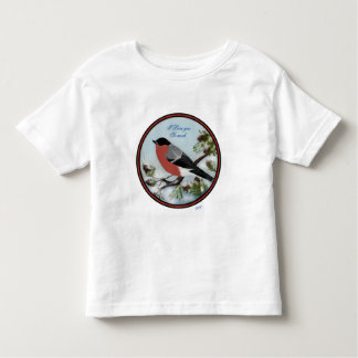 T-shirt bel oiseau dessin numérique
