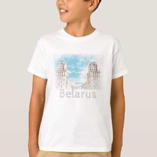 T-shirt Belarus Minsk Architecture Haut de T-shirt