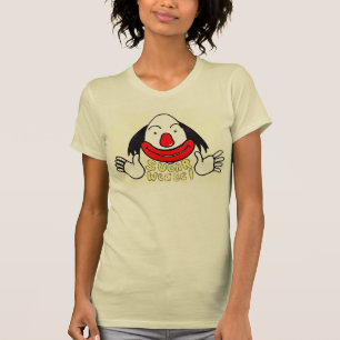 T-shirt Belette de sucre le visage de bande dessinée de