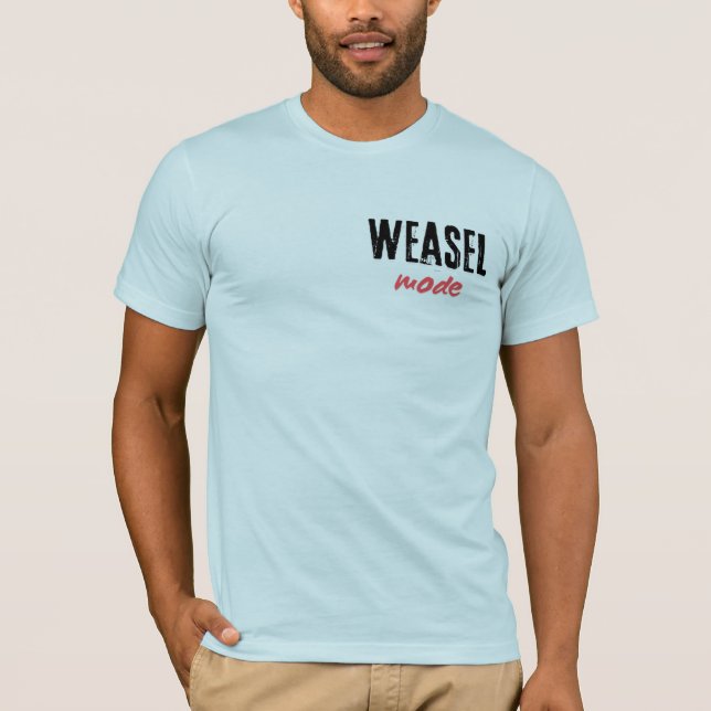 T-shirt Belette musclée 🐾 design intense (Devant)