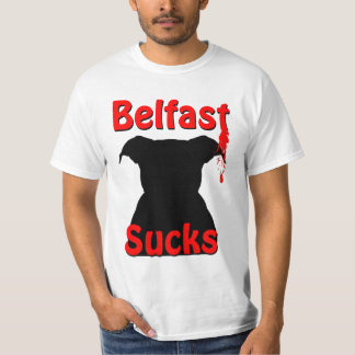 T-shirt Belfast, Irlande du Nord suce