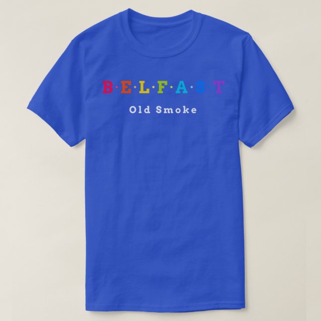 T-shirt Belfast Old Smoke (Design devant)