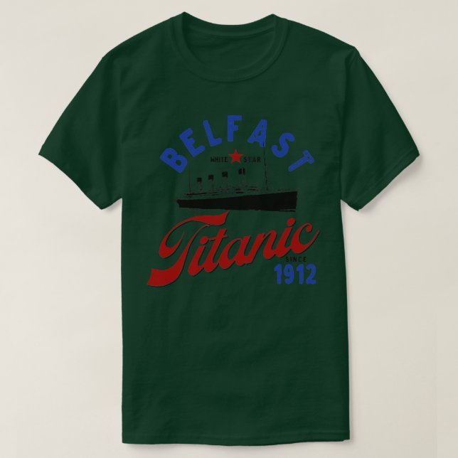 T-shirt Belfast Titanic (Design devant)
