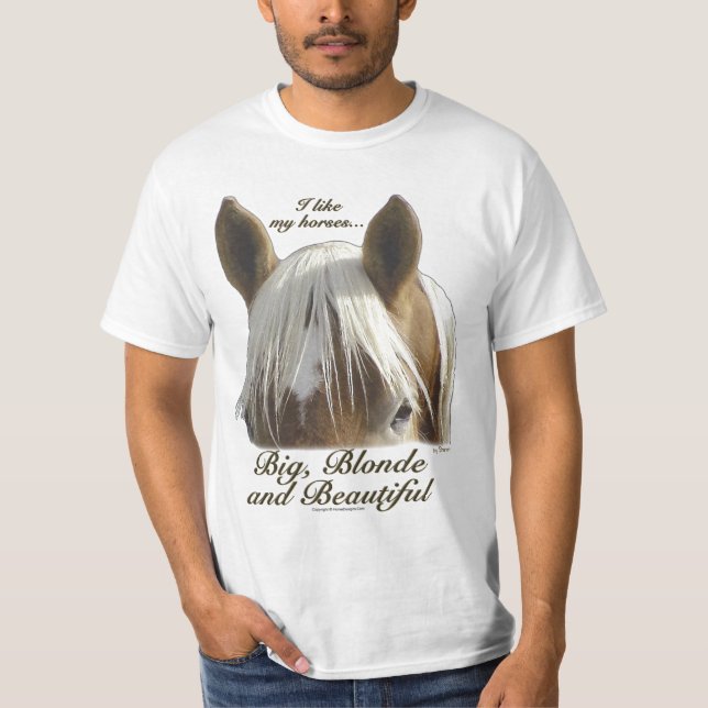 T-shirt Belge blond (Devant)