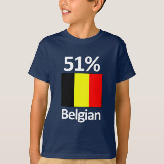 T-shirt Belge de 51%
