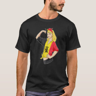 T-shirt Belge Fille Inbrisable I Belge Patrimoine I Belg