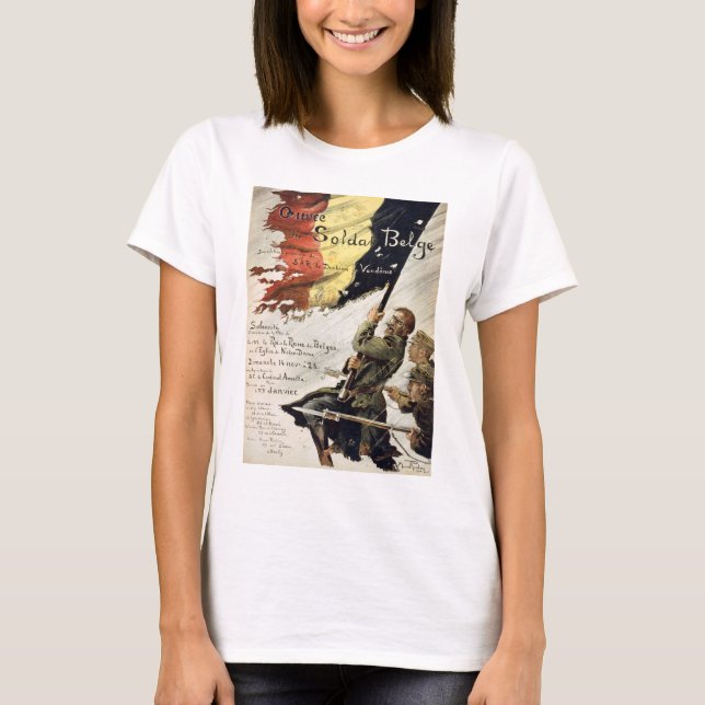 T-shirt Belge Ouvre du Soldat (Devant)