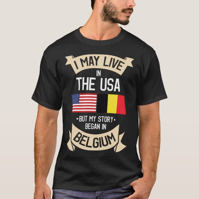 T-shirt Belgique (Devant)