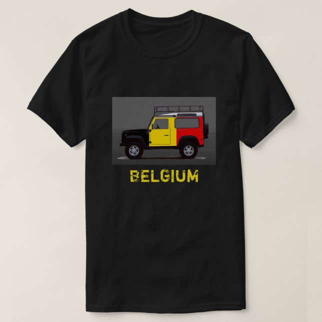 T-SHIRT BELGIQUE (Design devant)
