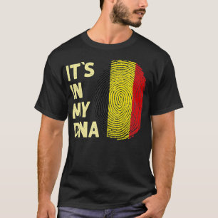 T-shirt Belgique Dans Mon ADN L'équipe du drapeau belge Be