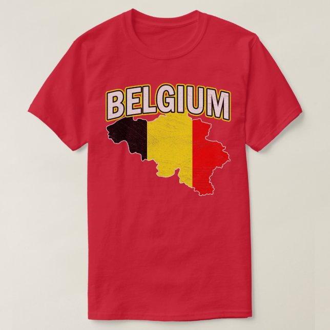 T-shirt Belgique désespérée (Design devant)