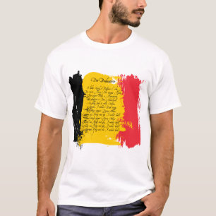 T-shirt Belgique - Die Brabançonne