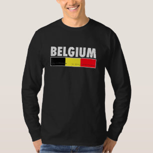 T-shirt Belgique Drapeau Belge Fier 2