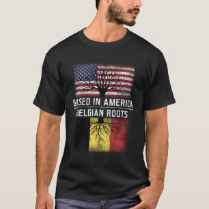 T-shirt Belgique Drapeau Belgique Dons Belgique Chemise Dr