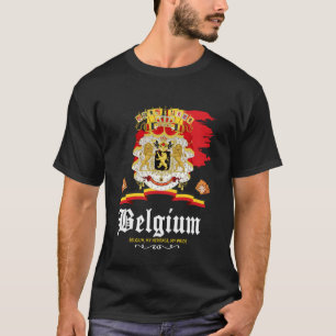 T-shirt Belgique Drapeau Idée Pour Hommes & Nouveautés Bel