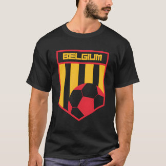 T-shirt Belgique Football Euro Jersey Style Football 2020