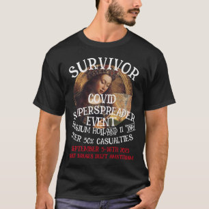 T-SHIRT BELGIQUE HOLLANDE ÉVÉNEMENT SUPERPROPAGATEUR COVID