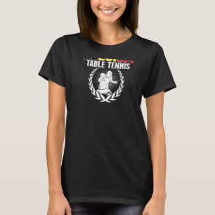T-shirt Belgique Tennis de Table Équipe Belge de Ping Pon