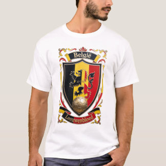 T-shirt Belgium Lion Spirit, Belgian Bravery Gift