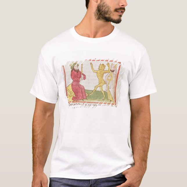 T-shirt Belial danse avant le Roi Solomon (Devant)