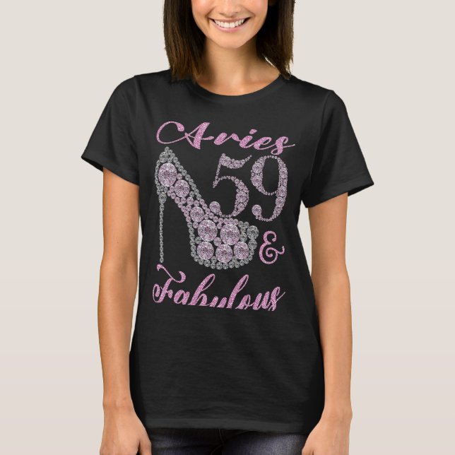 T-shirt Bélier 59 et talons aigus et brillants 59e Happ (Devant)