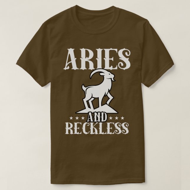 T-shirt Bélier Et Imprudent (Design devant)