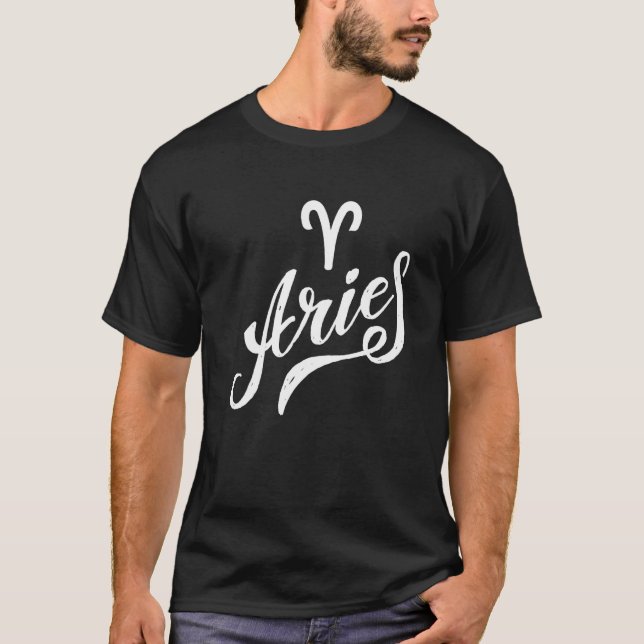 T-shirt Bélier Zodiaque (Devant)