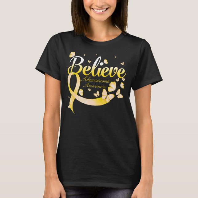 T-shirt Believe ADENOSARCOMA Butterfly (Devant)