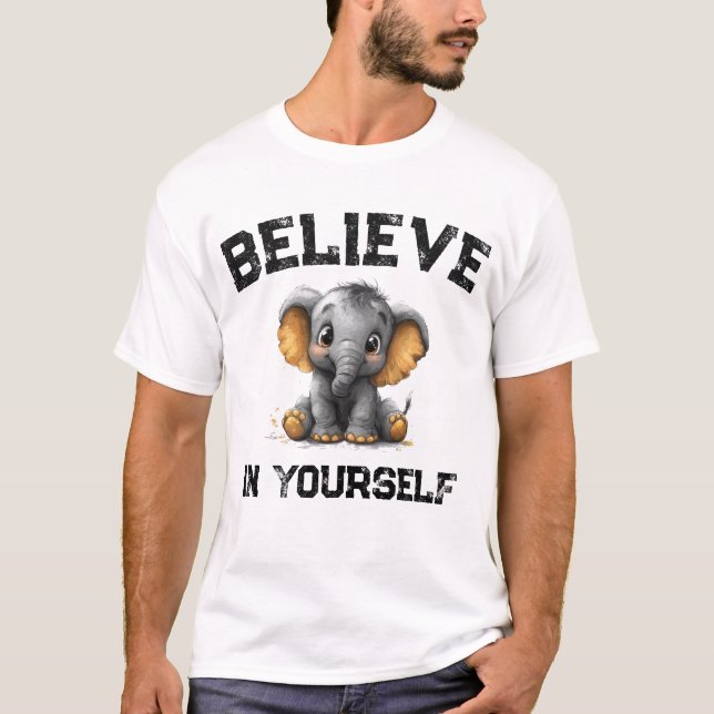 T-shirt "Believe in Yourself" (Devant)