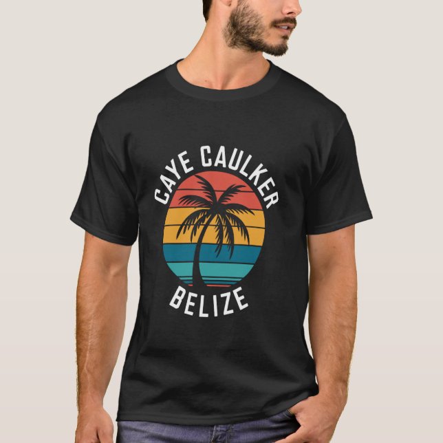 T-shirt Belize Caye Caulker (Devant)