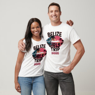 T-shirt Belize Girls Trip Tropical Adventure
