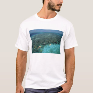 T-shirt Belize, récif de la barrière, récif Lighthouse, bl