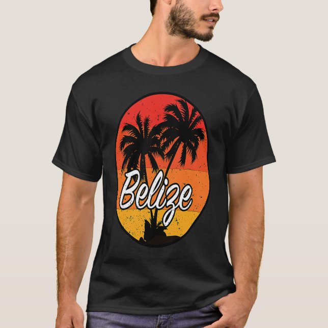 T-shirt Belize Vacation Travel Souvenir (Devant)