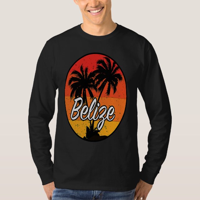 T-shirt Belize Vacation Travel Souvenir (Devant)