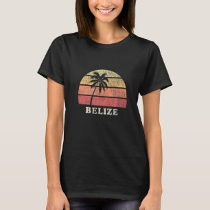 T-shirt Bélize Vintage les années 70 Retro Throwback