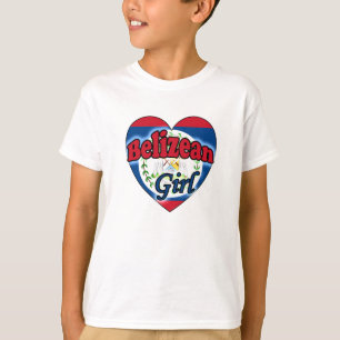 T-shirt Belizean Girl