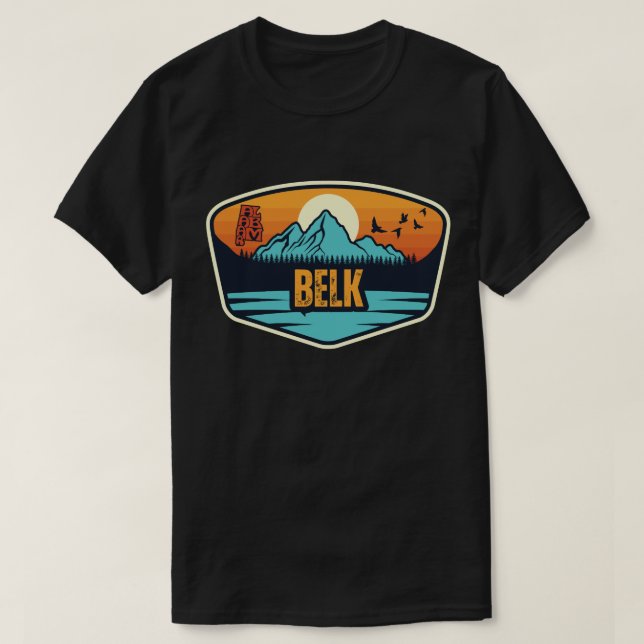 T-shirt Belk, Alabama (Design devant)