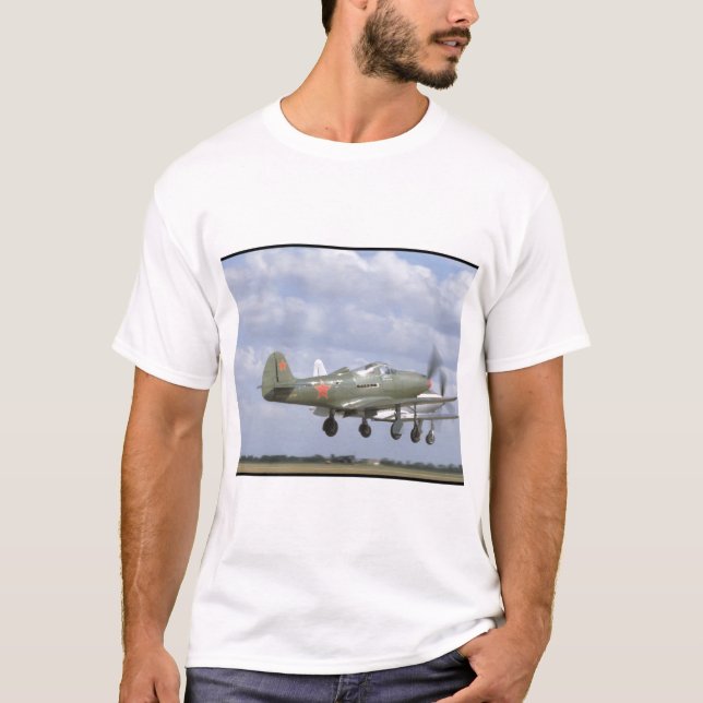 T-shirt Bell P39 Airacobra, P63 le Roi Cobra_WWII Planes (Devant)