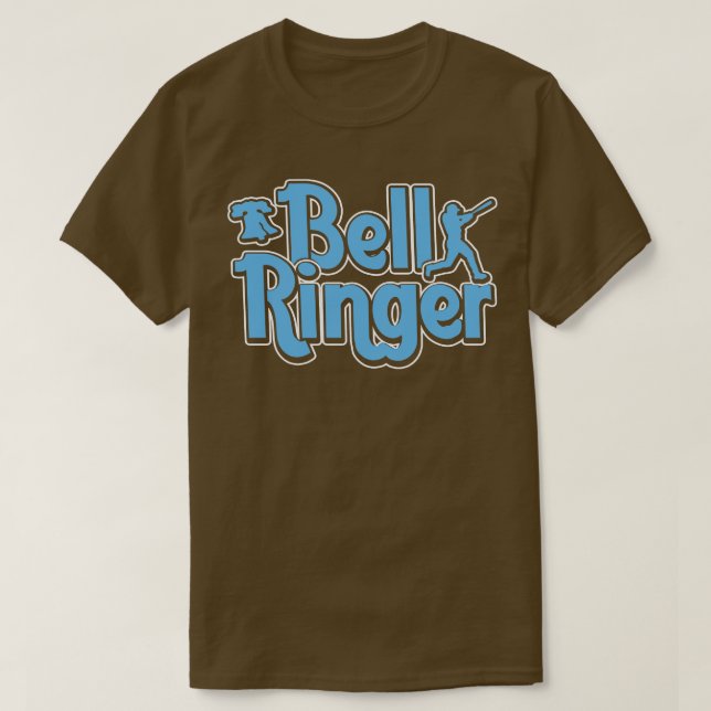 T-shirt Bell Ringer Home Run Liberty Bell Philly Baseball (Design devant)