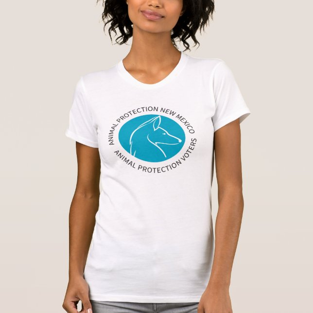 T-shirt Bella Canvas APNM/APV Circle Logo pour adolescente (Devant)